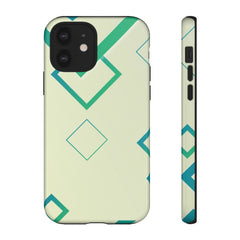 Boxed Geometric iPhone Tough Cases