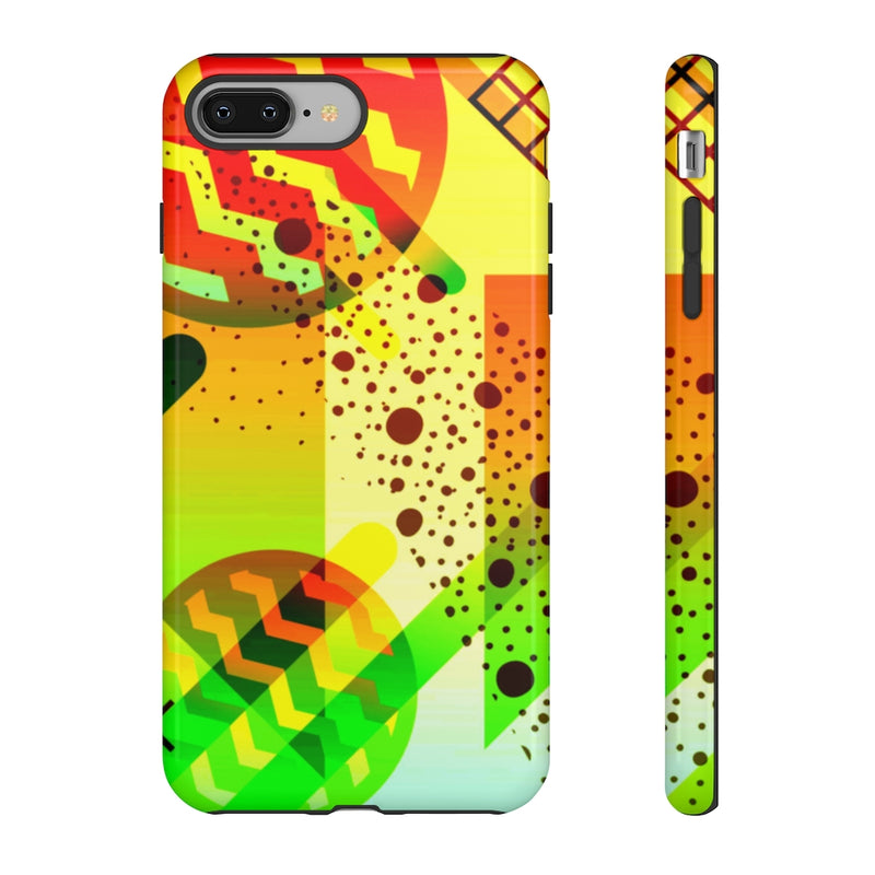 Zigzag Geometric iPhone Tough Cases