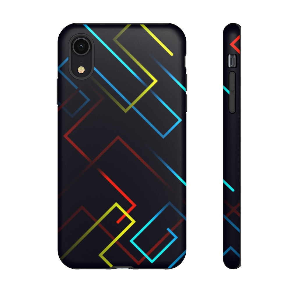 Tangled Geometric iPhone Tough Cases