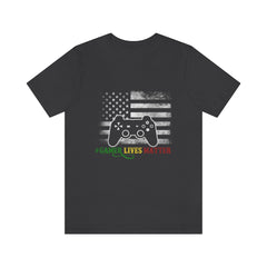 Gamer Lives Matter Unisex Jersey Short Sleeve Tee