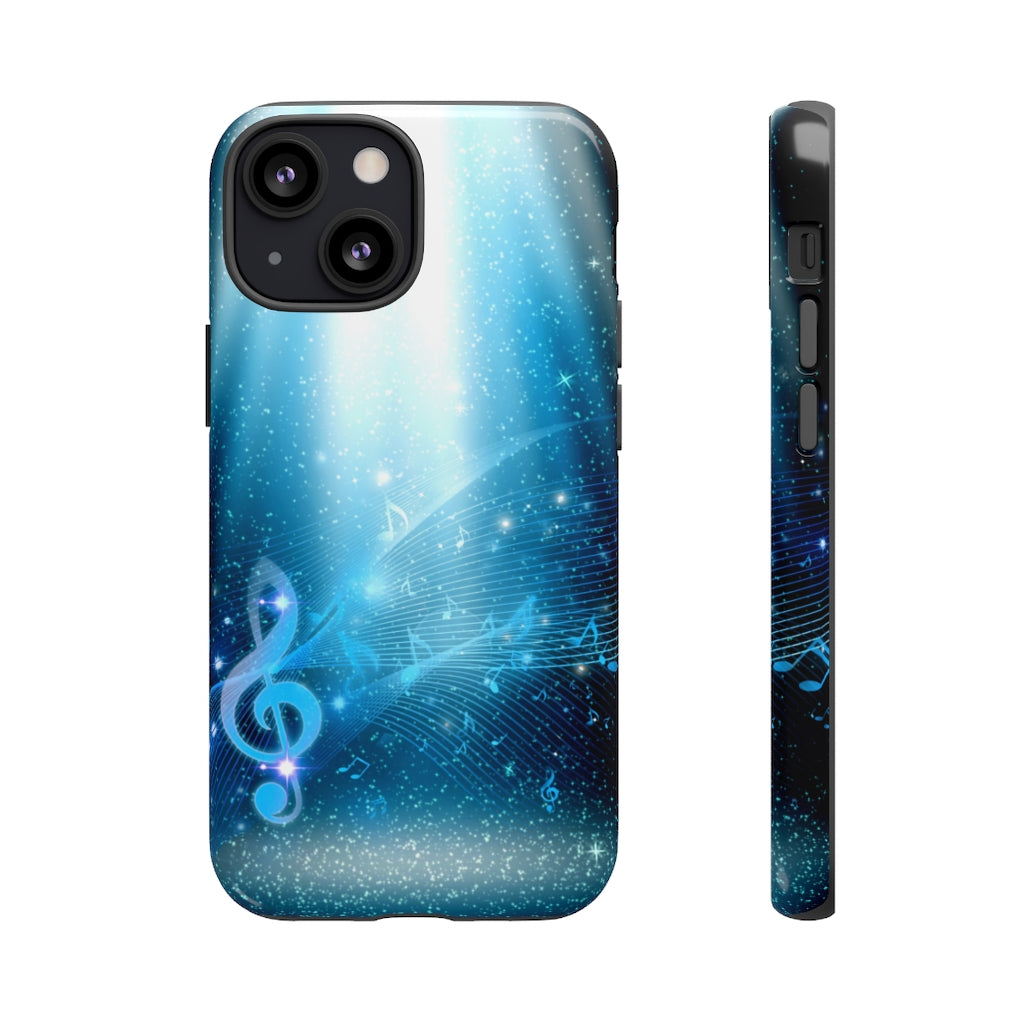 Star Rain Music iPhone Tough Cases