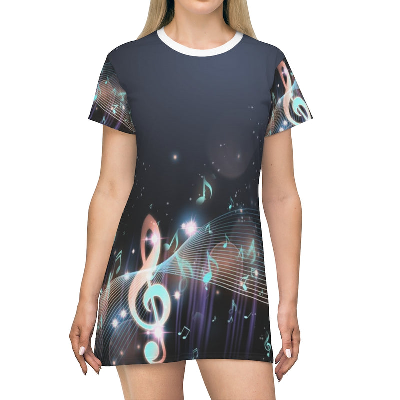 Matrix Music T-Shirt Dress