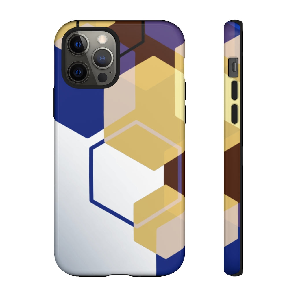 Hexagon Geometric iPhone Tough Cases