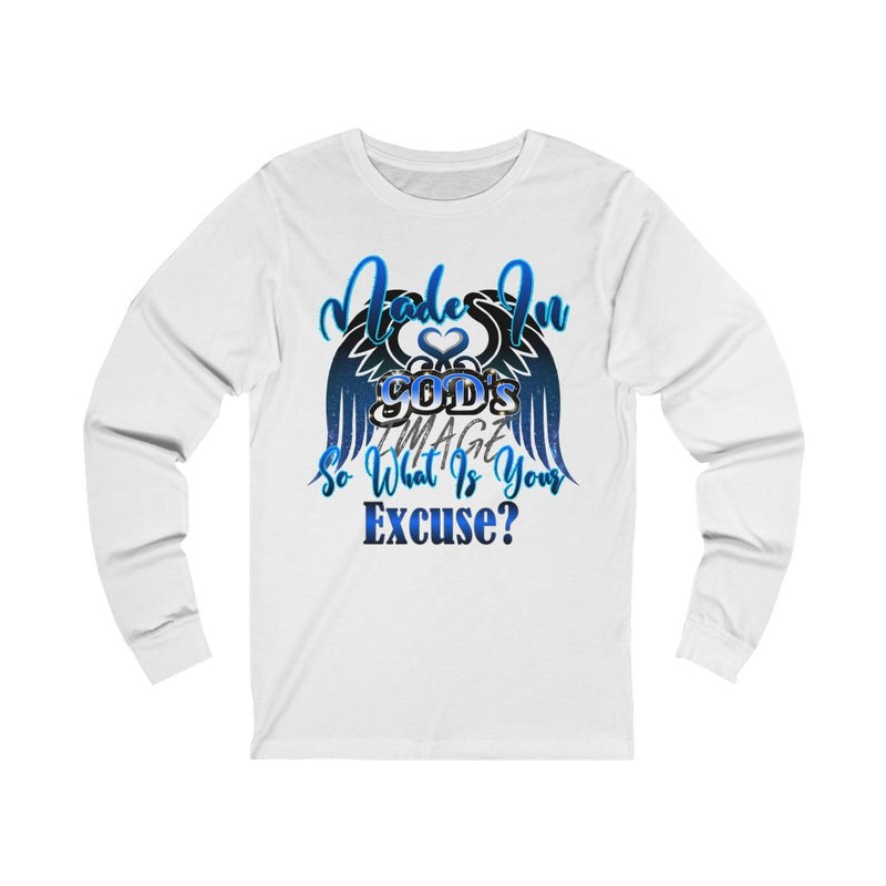 Made In Gods Image Unisex Jersey Long Sleeve Tee