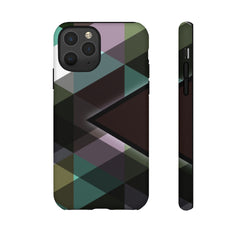 Plaid Geometric iPhone Tough Cases