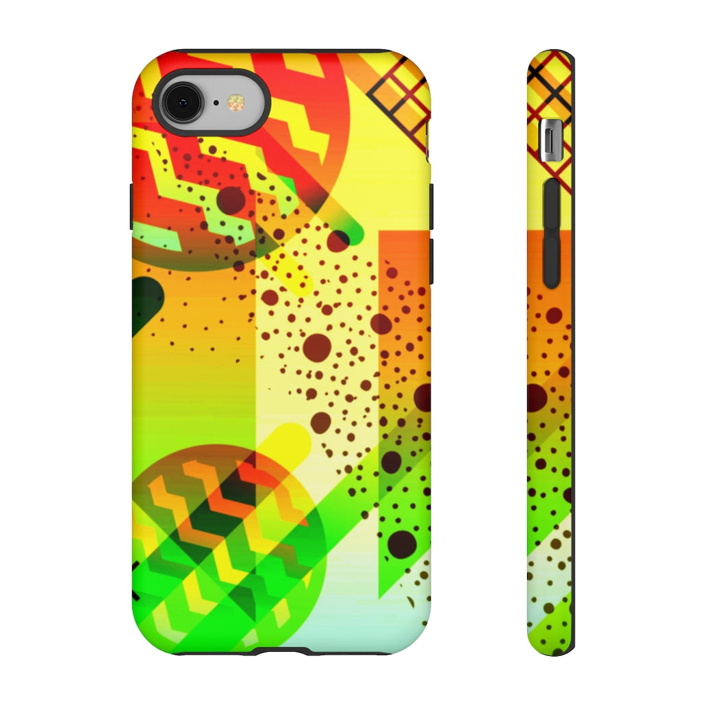 Zigzag Geometric iPhone Tough Cases