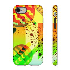 Zigzag Geometric iPhone Tough Cases
