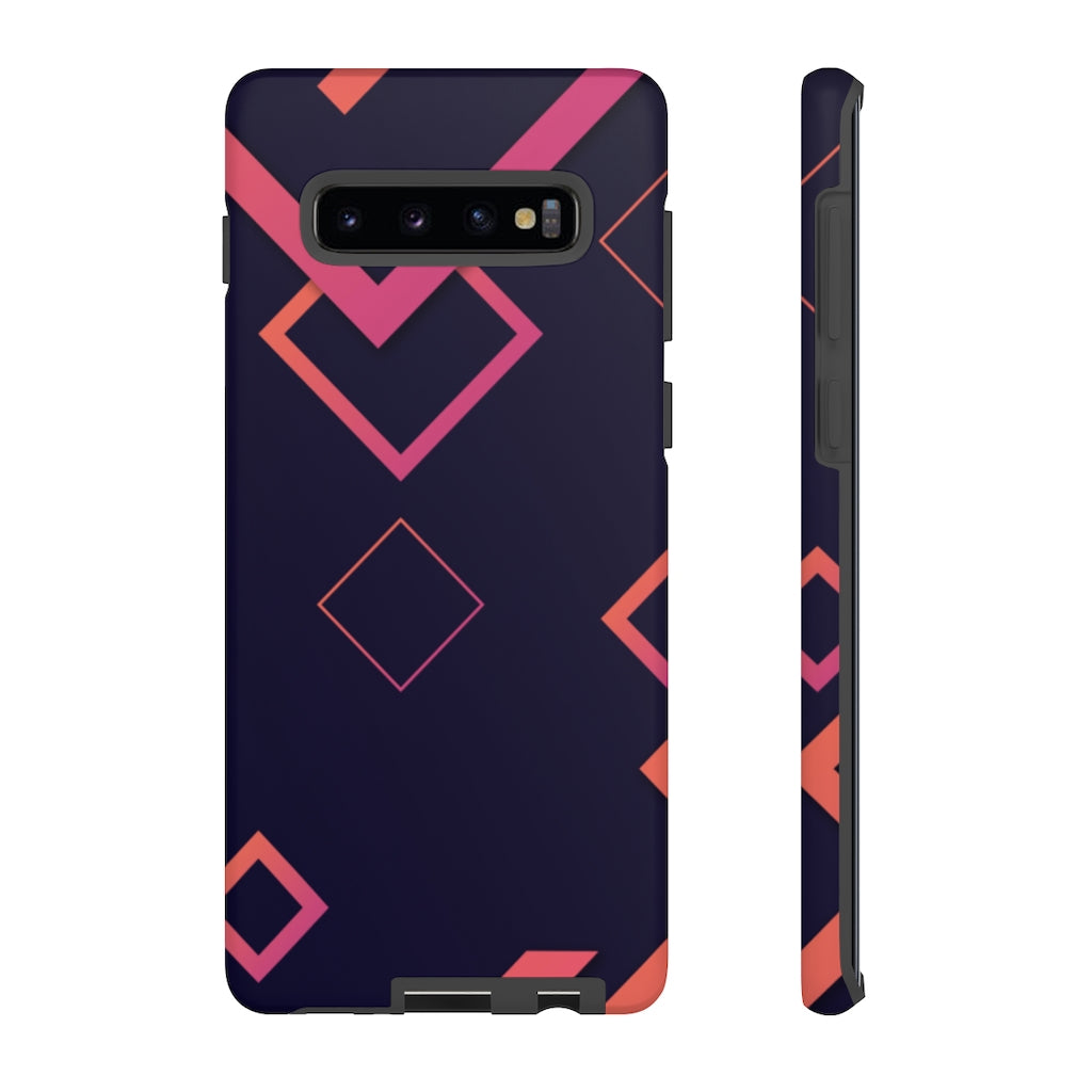 Boxed Geometric Samsung Galaxy Tough Cases
