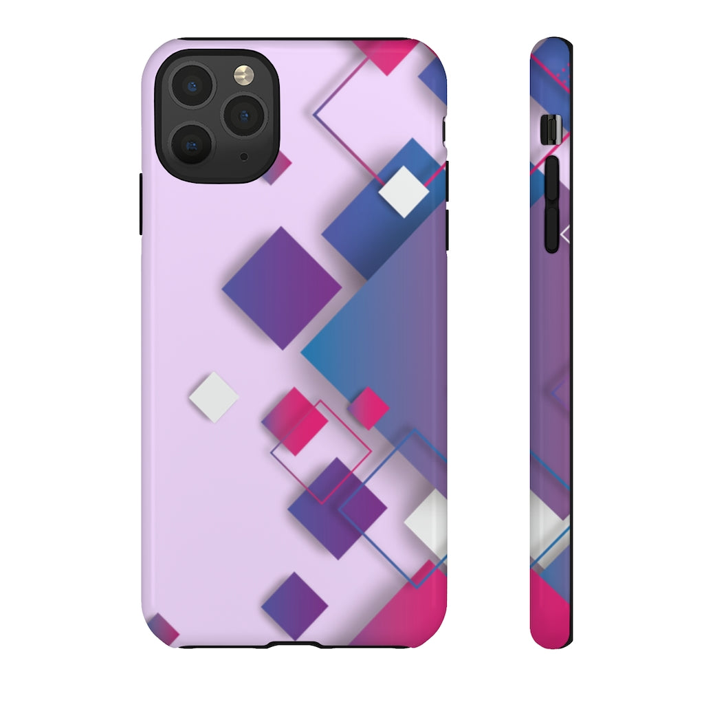 Cubed Geometric iPhone Tough Cases