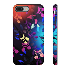 Scattered Notes Music iPhone Tough Cases
