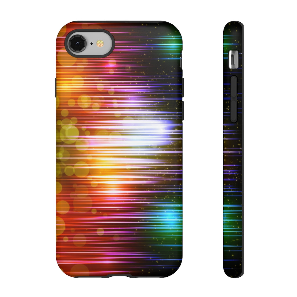 Warp Speed Geometric iPhone Tough Cases