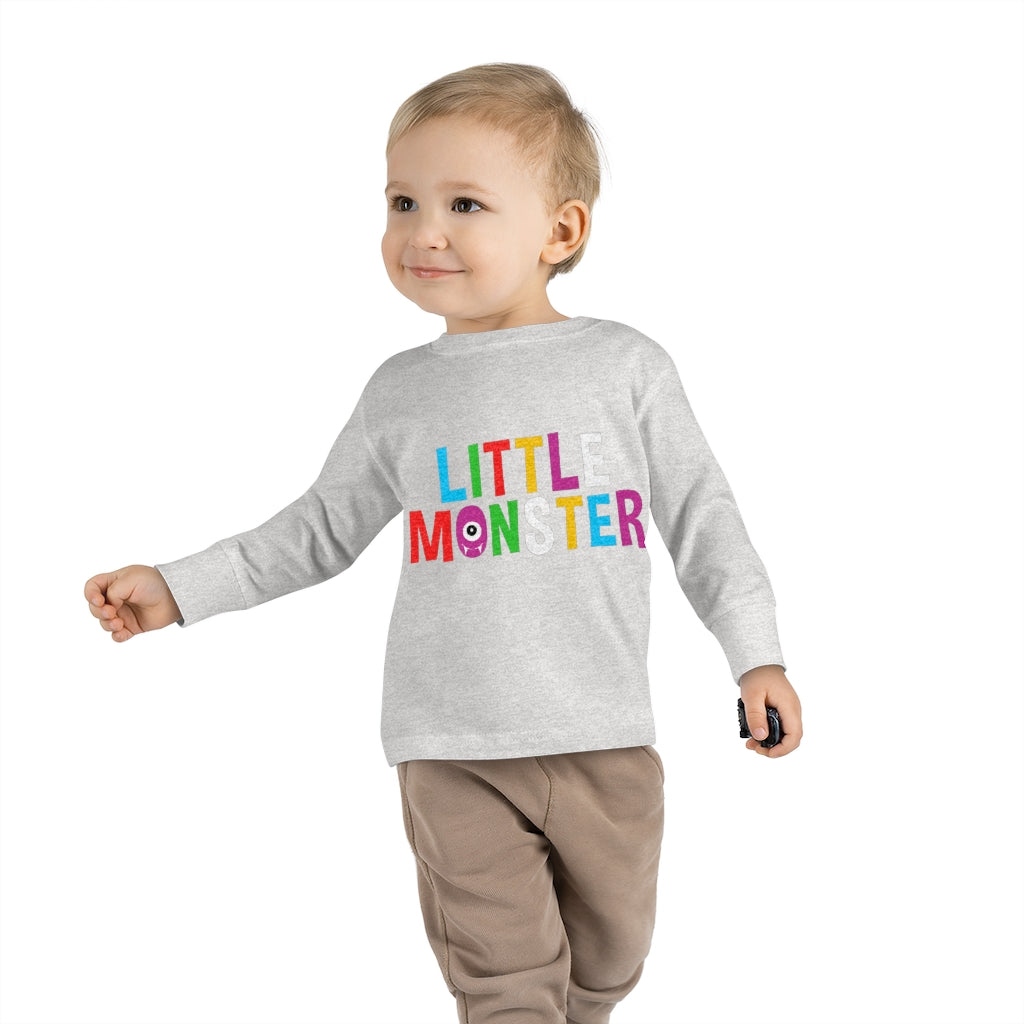 Little Monster Toddler Long Sleeve Tee
