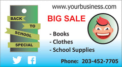 Stickers 1 Side Full Color Business Cards