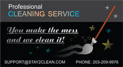 Stickers 1 Side Full Color Business Cards