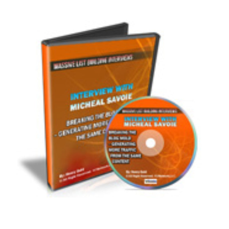 Interview With Micheal Savoie Video Guide