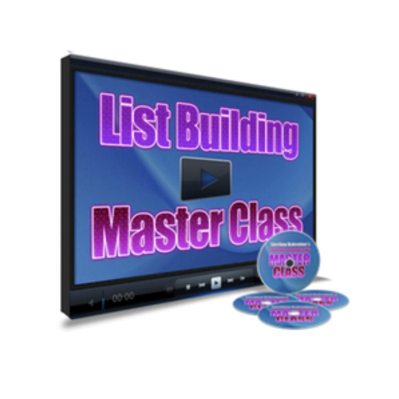 List Building Master Class Video Guide