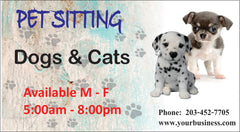 Stickers 1 Side Full Color Business Cards