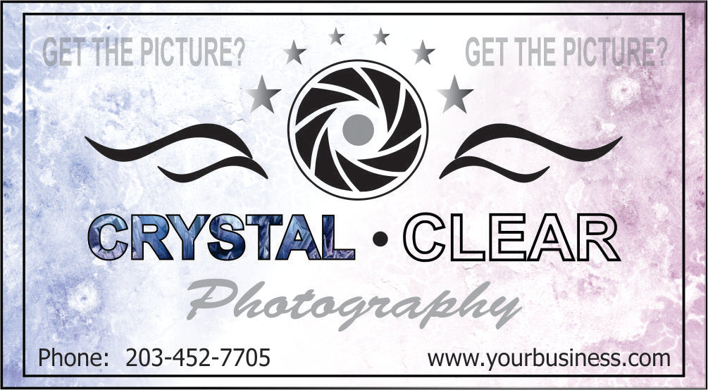 Stickers 1 Side Full Color Business Cards