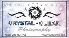 Stickers 1 Side Full Color Business Cards
