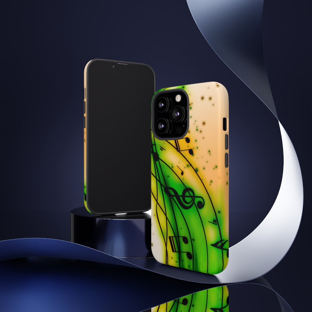 Wave Of Music iPhone Tough Cases