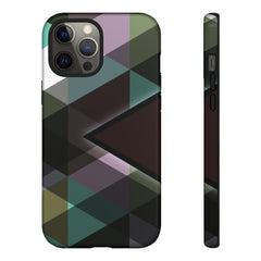 Plaid Geometric iPhone Tough Cases