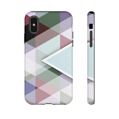 Plaid Geometric iPhone Tough Cases