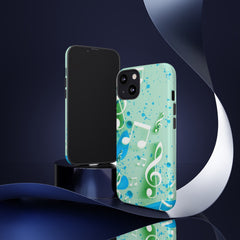Splash Of Music iPhone Tough Cases