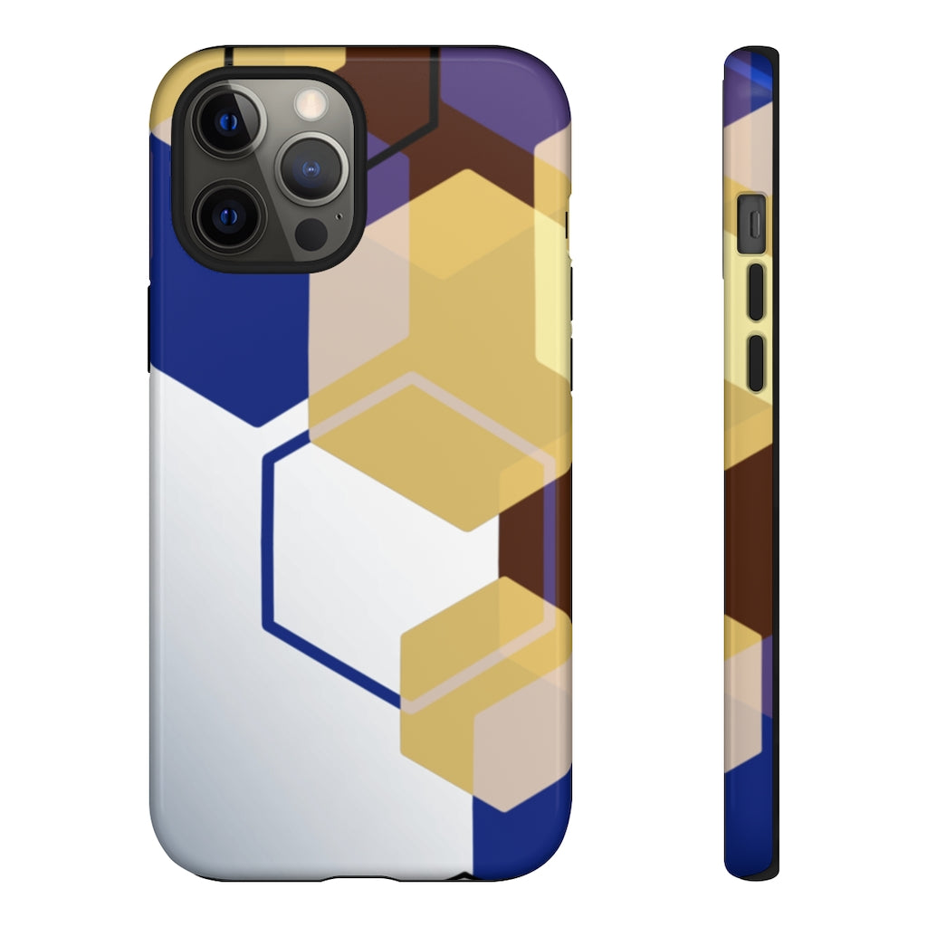Hexagon Geometric iPhone Tough Cases