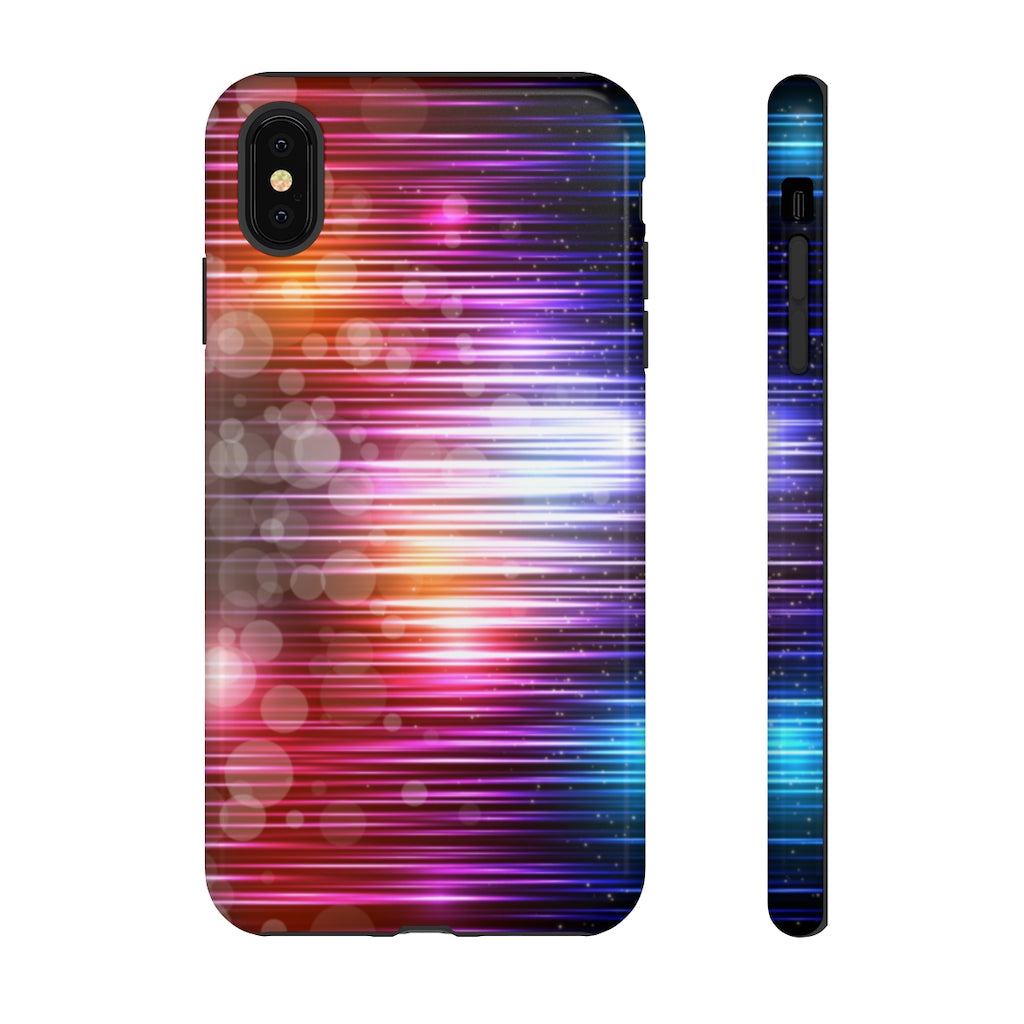 Warp Speed Geometric iPhone Tough Cases