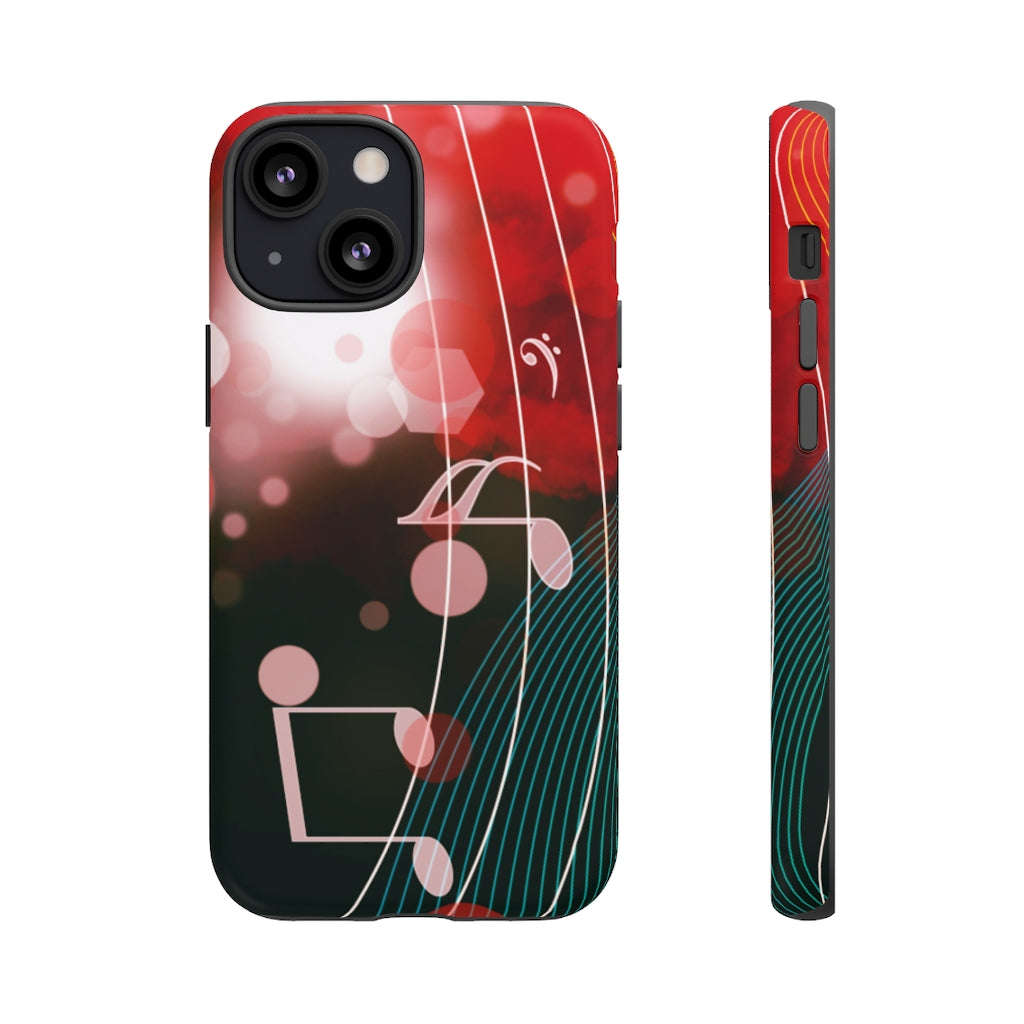 Lost Notes Music iPhone Tough Cases