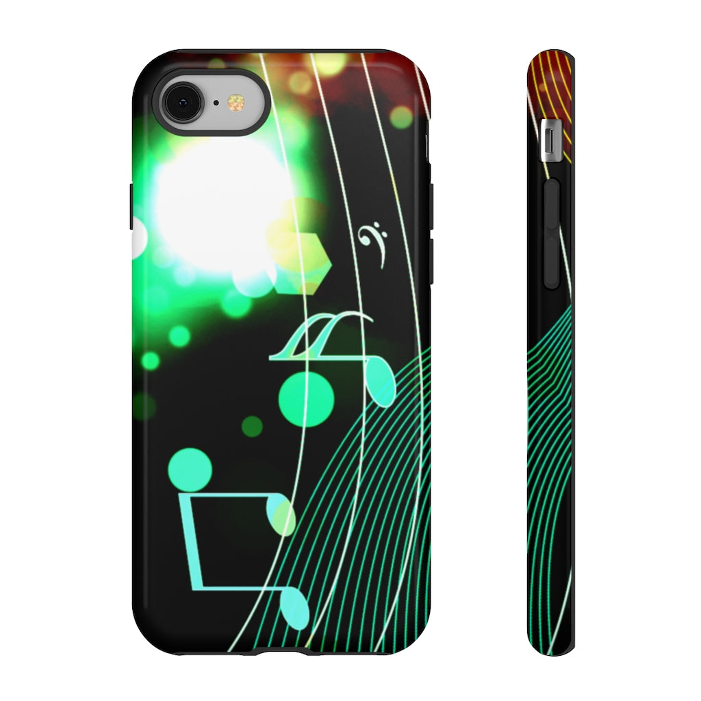 Lost Notes Music iPhone Tough Cases