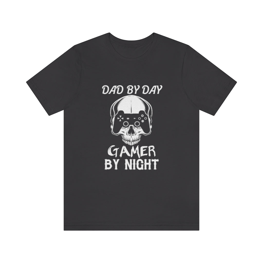 Gamer By Night Unisex Jersey Short Sleeve Tee