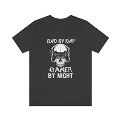 Gamer By Night Unisex Jersey Short Sleeve Tee