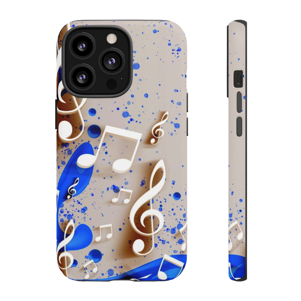 Splash Of Music iPhone Tough Cases