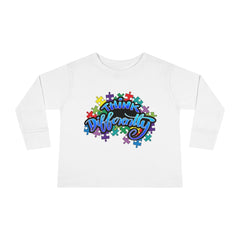 Think Differently Toddler Long Sleeve Tee