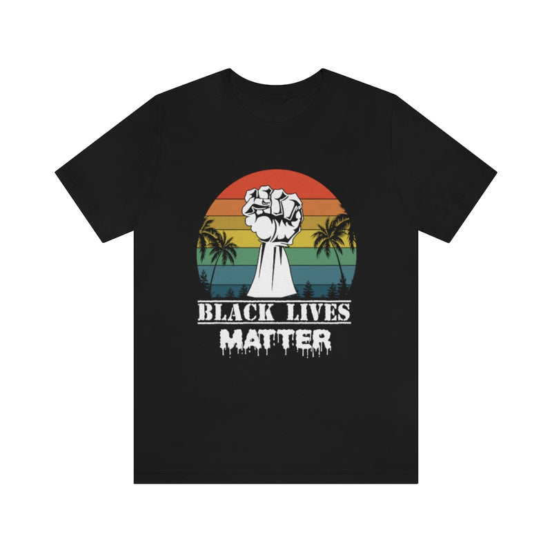 Black Lives Matter Unisex Jersey Short Sleeve Tee