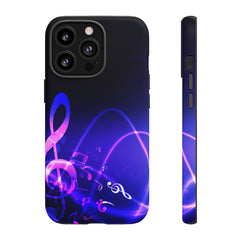 Floating Notes Music iPhone Tough Cases