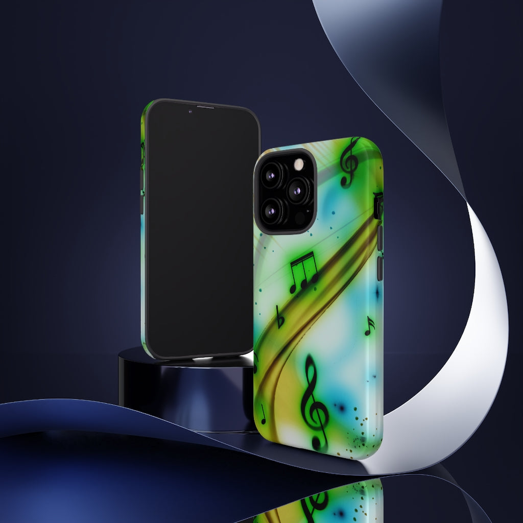 Mystic Swirl Music iPhone Tough Cases