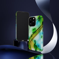Mystic Swirl Music iPhone Tough Cases