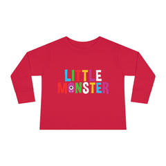 Little Monster Toddler Long Sleeve Tee