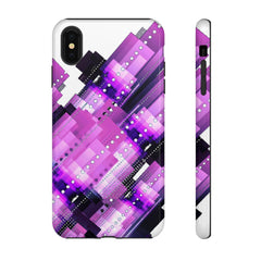 Ribbon Geometric iPhone Tough Cases