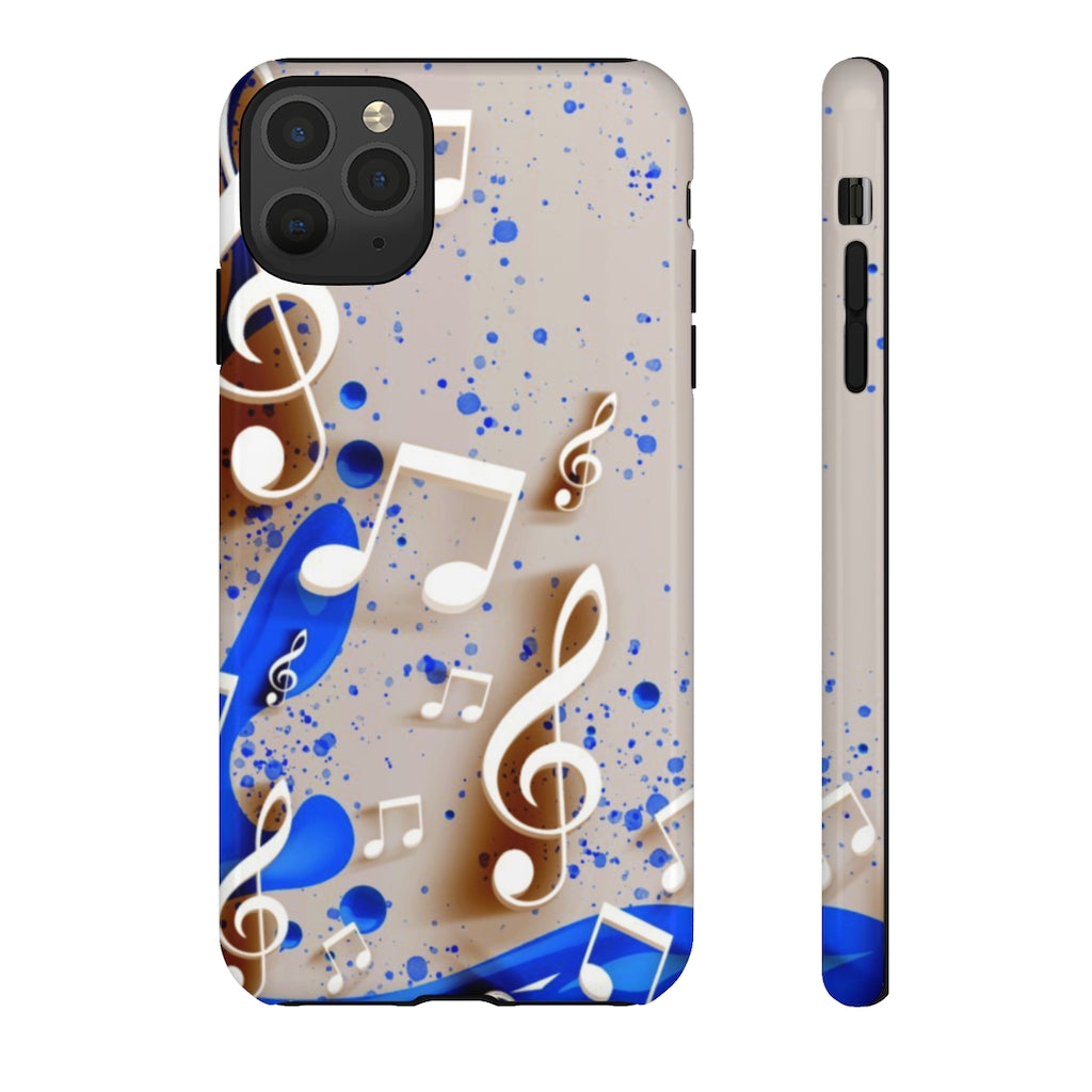 Splash Of Music iPhone Tough Cases