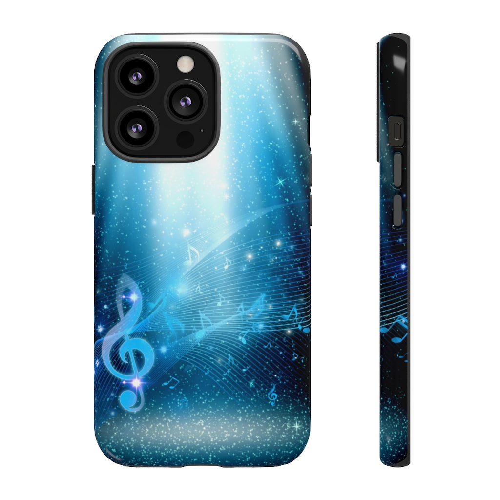 Star Rain Music iPhone Tough Cases