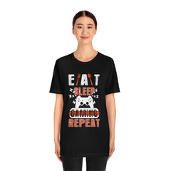 Gaming Repeat Unisex Jersey Short Sleeve Tee