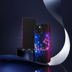 Golden Notes Music iPhone Tough Cases