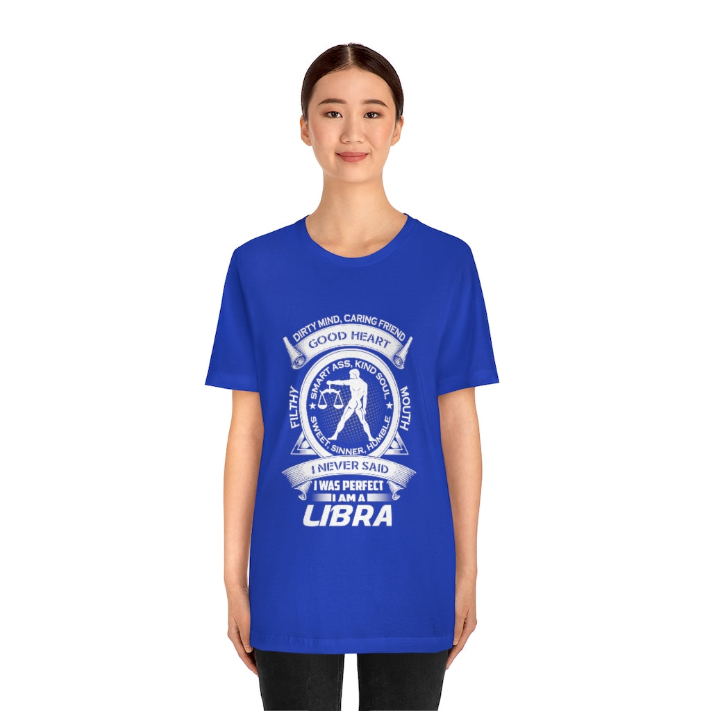 Libra Unisex Jersey Short Sleeve Tee