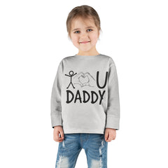 Love Daddy Toddler Long Sleeve Tee