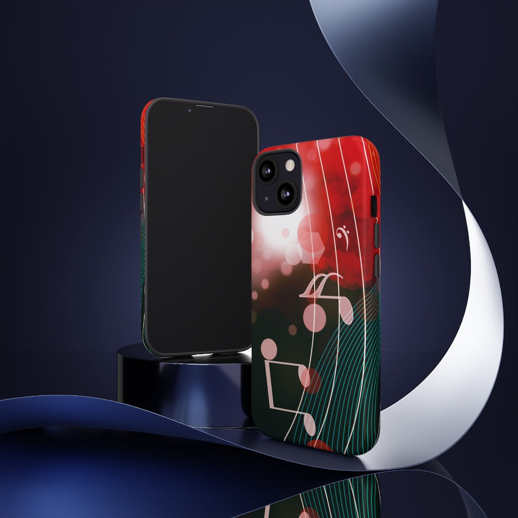 Lost Notes Music iPhone Tough Cases