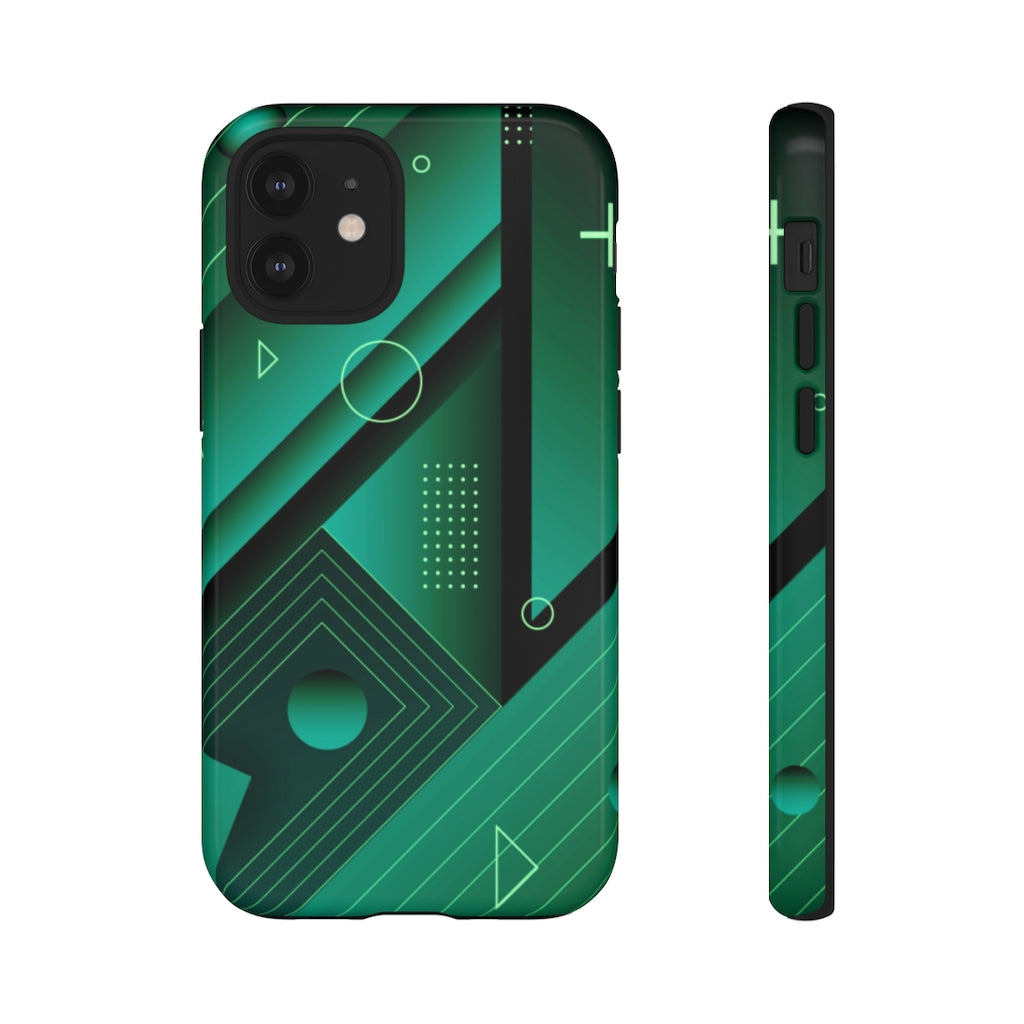 Micro Geometric iPhone Tough Cases