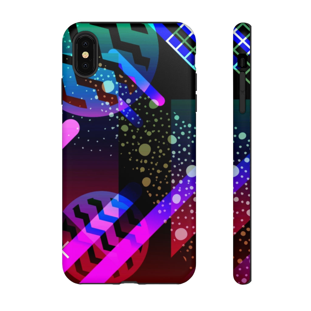 Zigzag Geometric iPhone Tough Cases